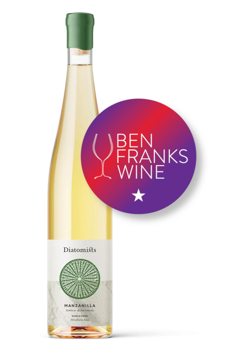 Diatomists Manzanilla Sherry was awarded one Ben Franks Wine star