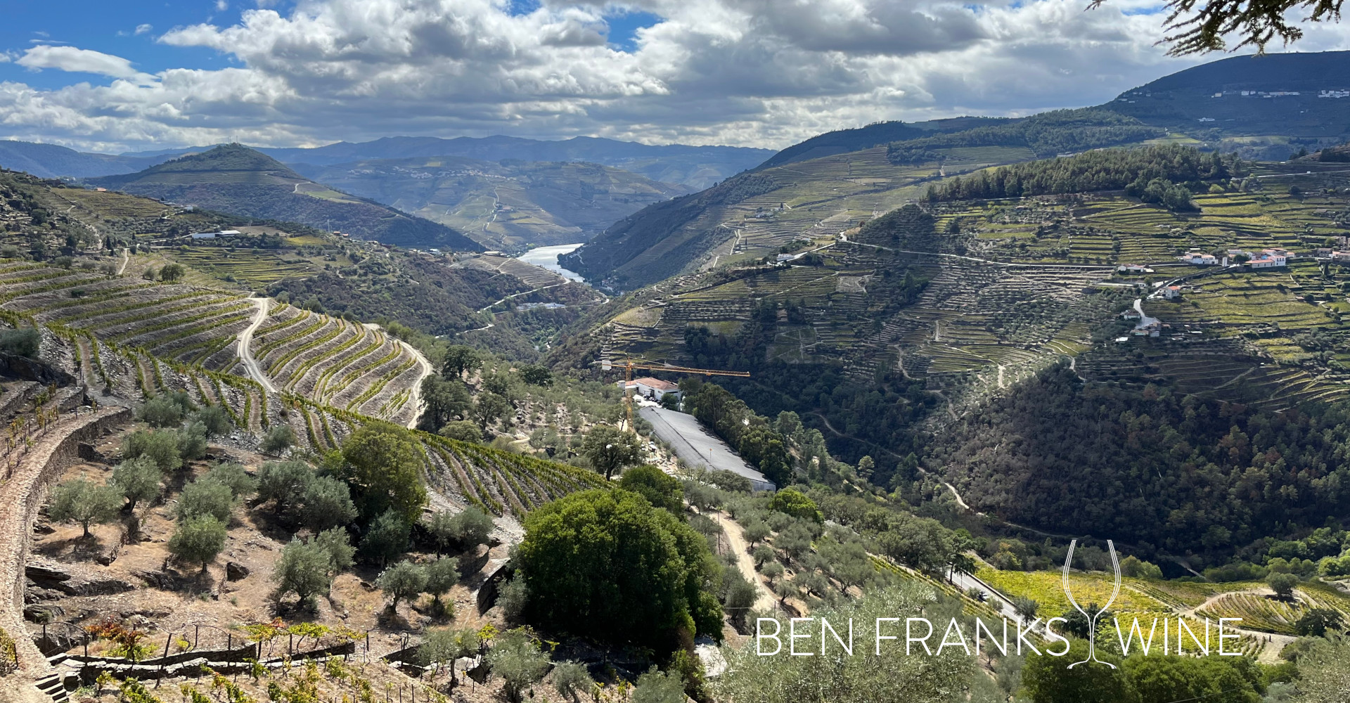 Breathtaking views over the Douro Valley in Portugal.