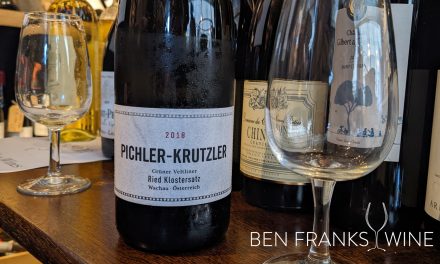 2018 Klostersatz Gruner Veltliner, Pichler-Krutzler – Tasting Note