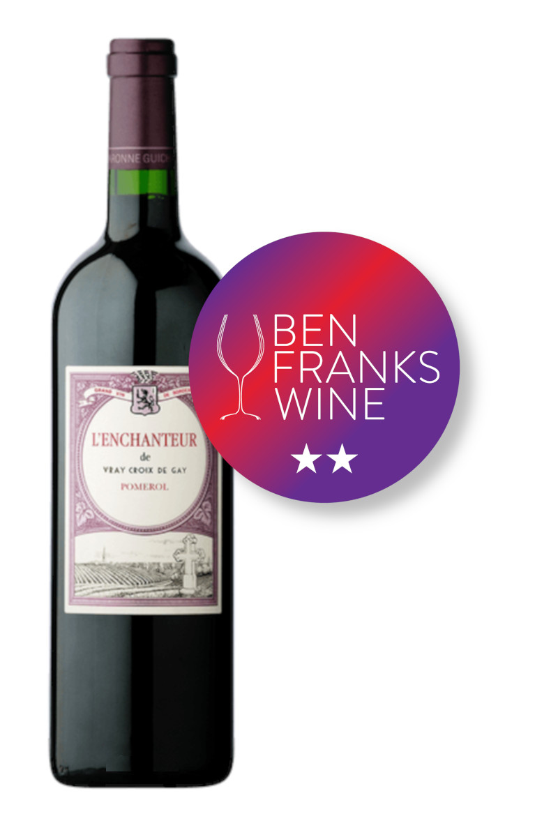 Chateau Vray Pomerol 2018 was awarded 2 stars from Ben Franks Wine