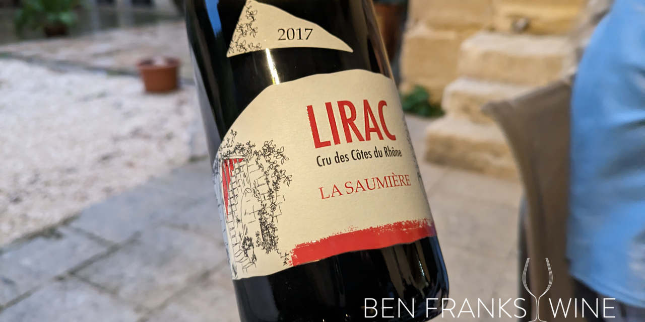 2017 Lirac Cru des Cotes du Rhone La Saumiere, Vignobles Boudinaud – Tasting Note