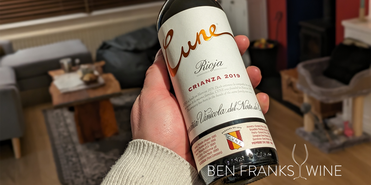 2019 Cune Rioja Crianza, C.V.N.E. – Tasting Note