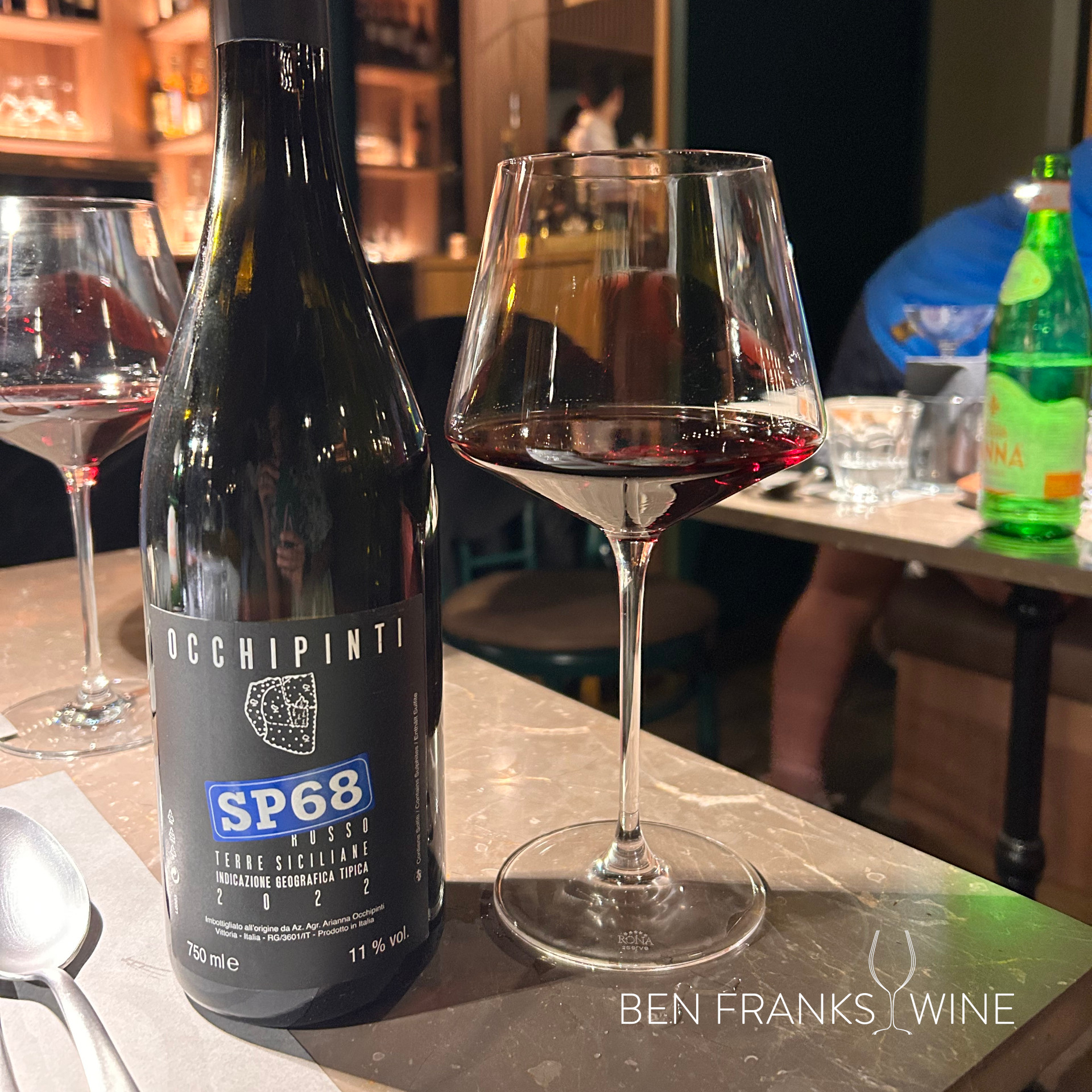 SP68 red wine from Arianna Occhipinti