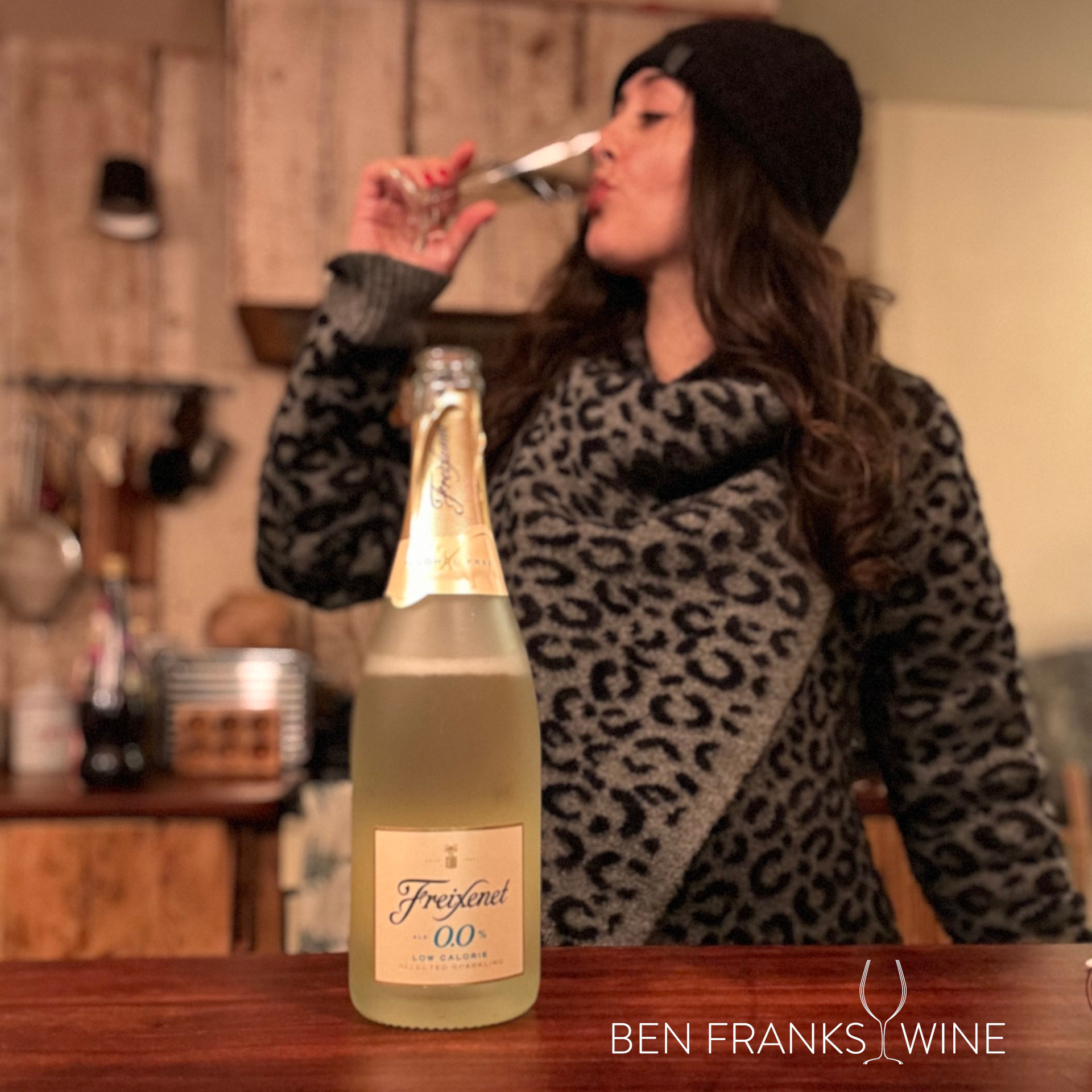 Sophia Longhi tries Freixenet Non-Alcoholic Sparkling Wine