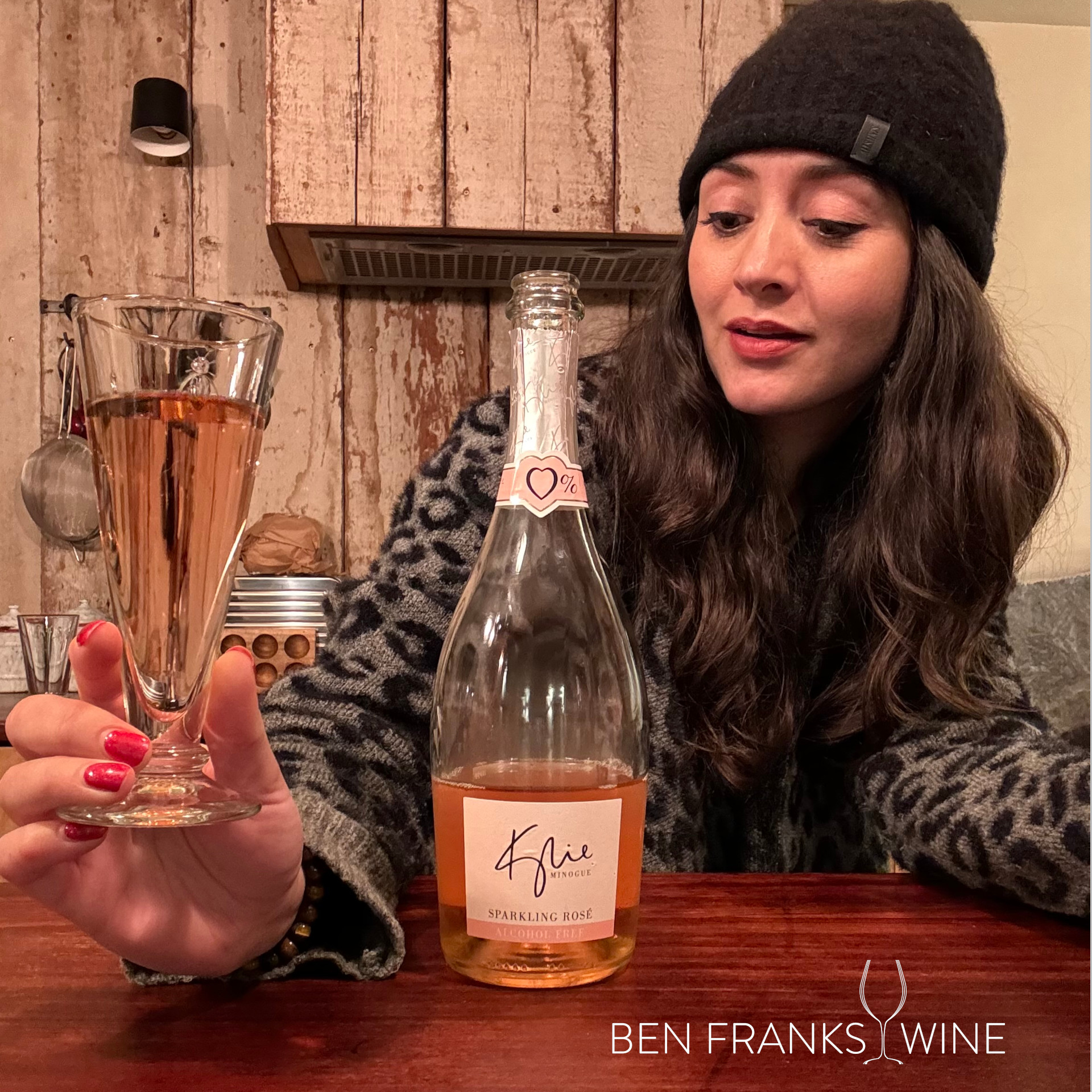 Sophia Longhi tries Kylie Rose Non-Alcoholic Sparkling Wine