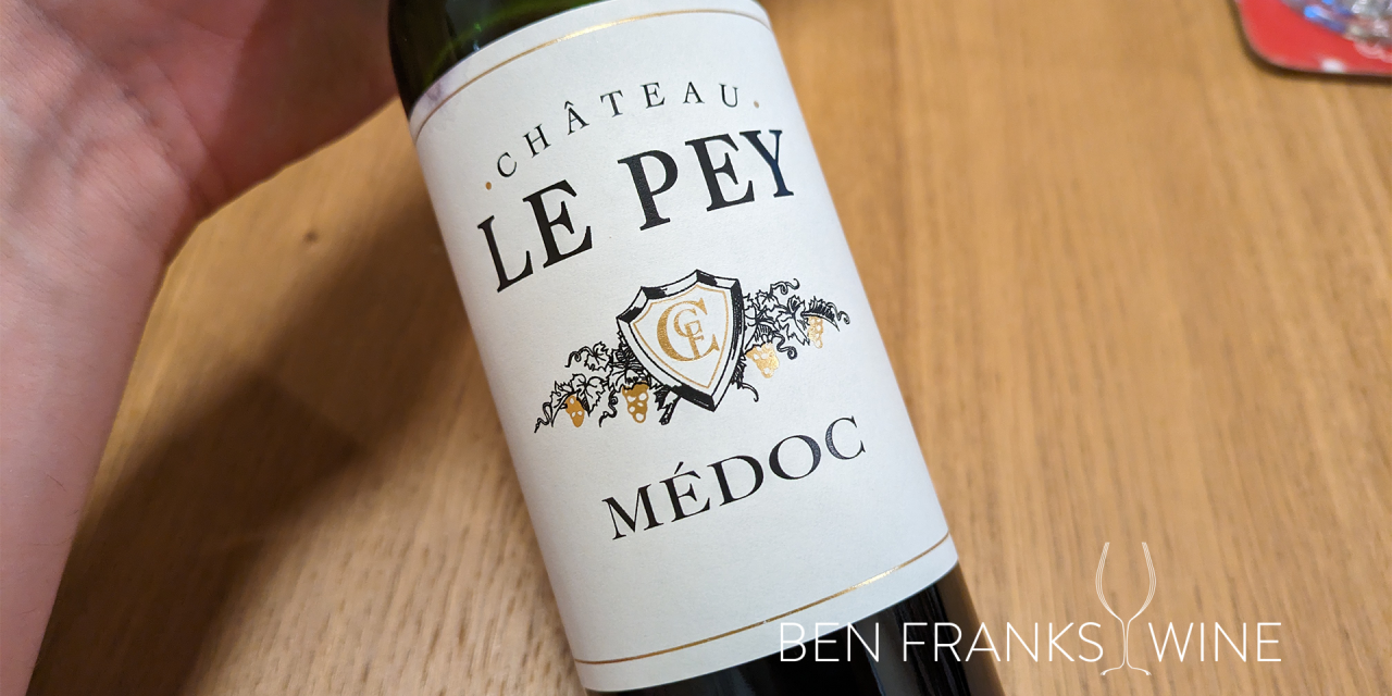 2016 Médoc Grand Vin de Bordeaux, Chateau Le Pey – Tasting Note