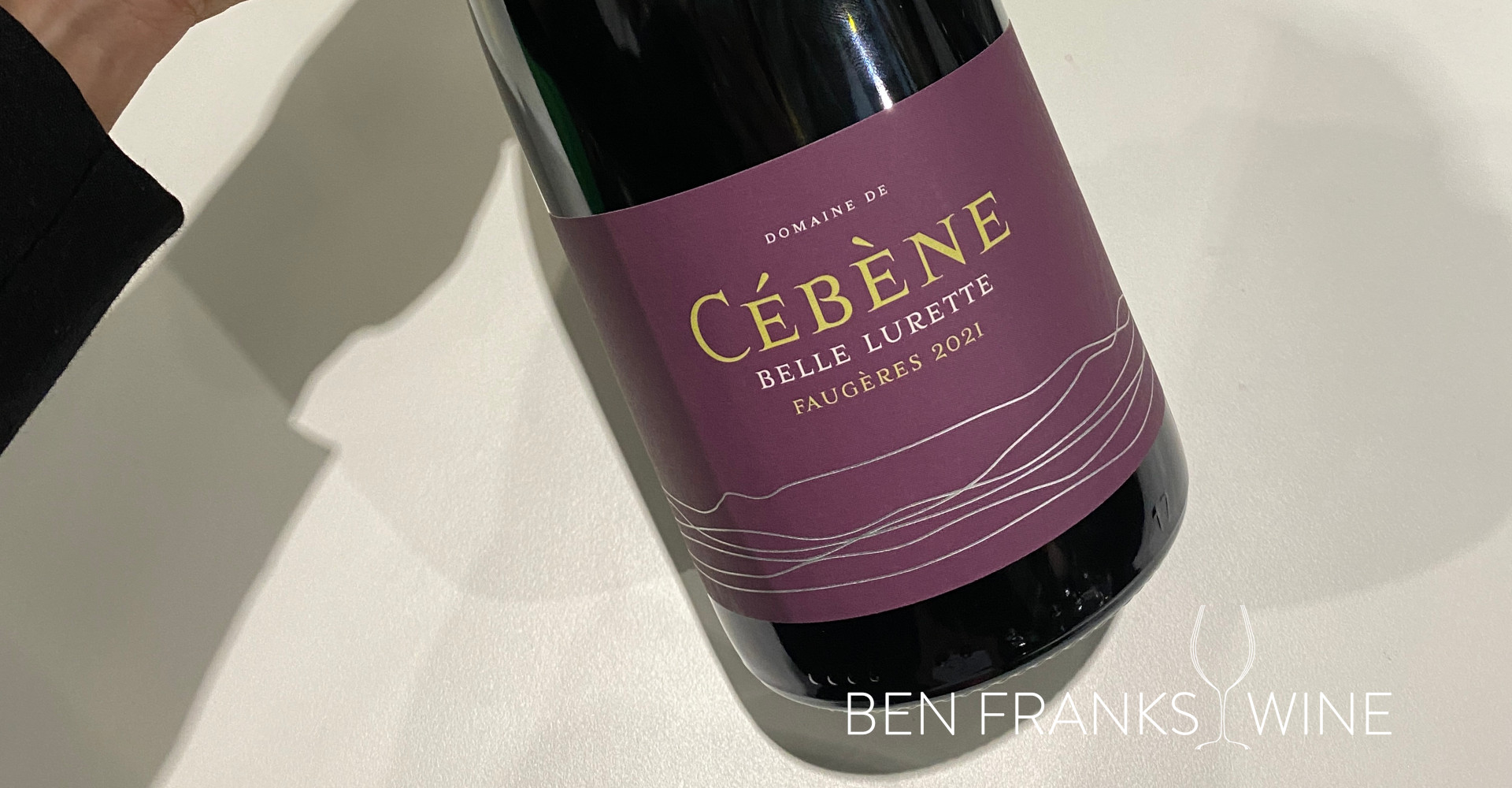 Domaine de Cebene organic red wine from France