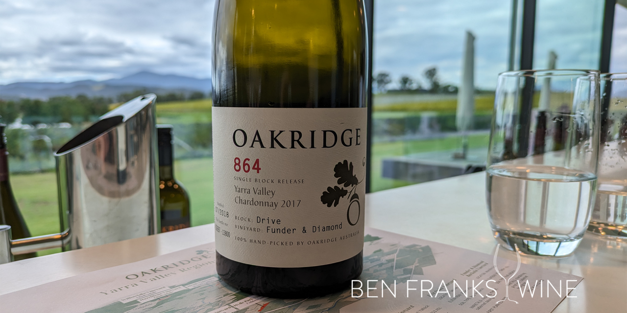 2017 864 Funder & Diamond Drive Block Chardonnay, Oakridge – Tasting Note