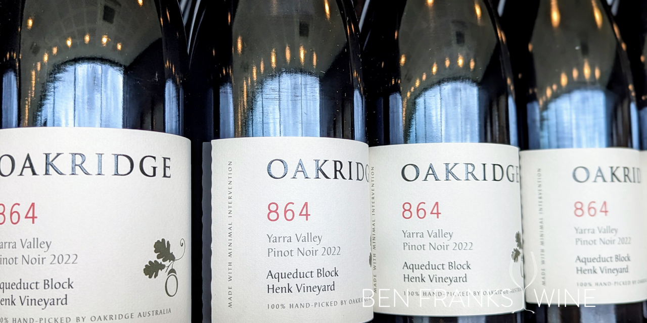 2022 864 Henk Aqueduct Pinot Noir, Oakridge – Tasting Note