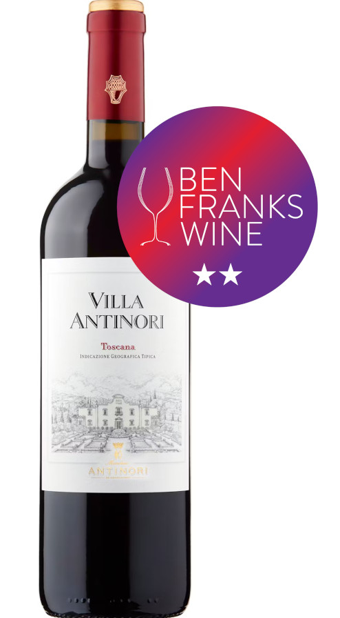 Villa Antinori Toscana Red is Ben Franks Wine's Waitrose Best Red Wine Pick for November 2025