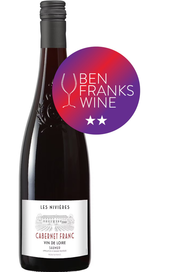 My lighter red wine pick is the Saumur Cabernet Franc from Waitrose