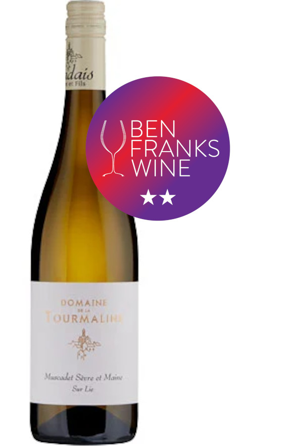 Domaine de la Tourmaline Muscadet Sur Lie is my white wine choice.