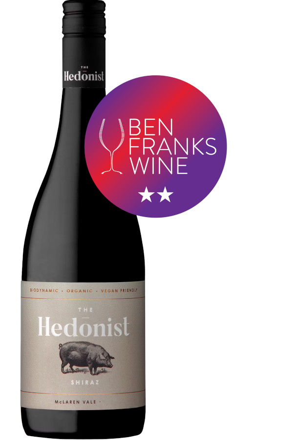 Hedonist Shiraz is my red wine pick this month.